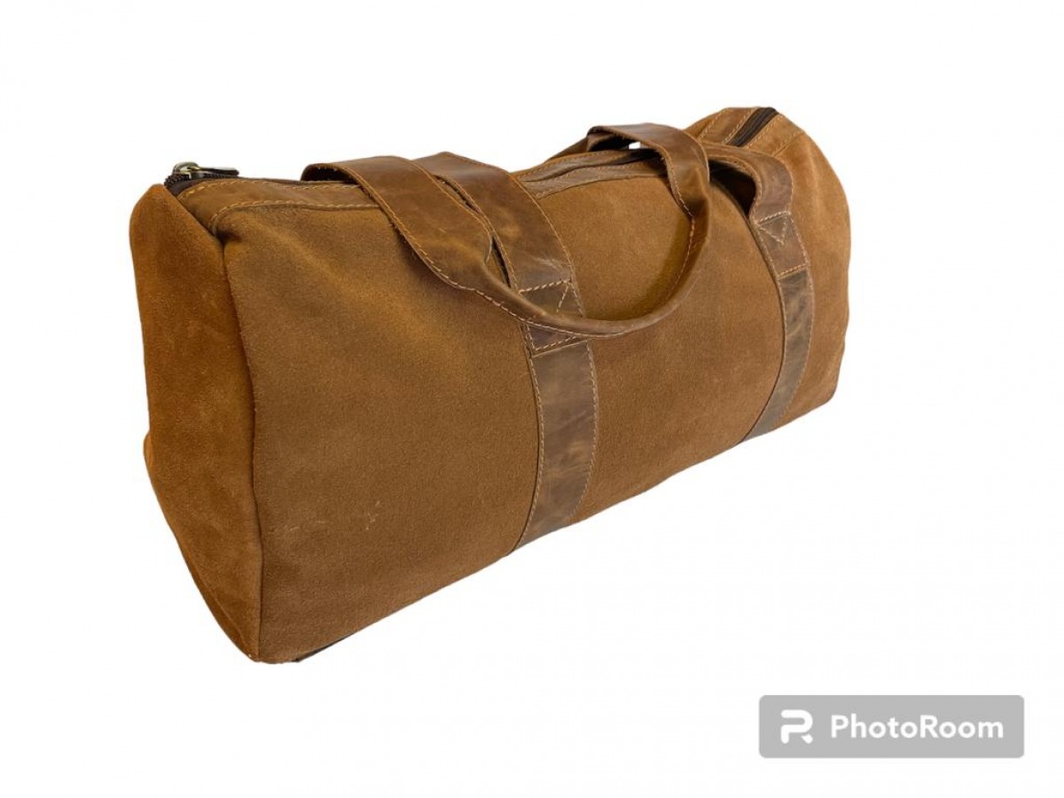 Bolso Cuero Natural - Cod 162