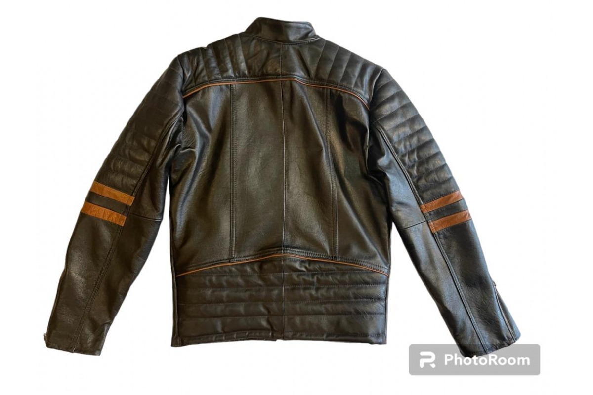 Chaqueta Cuero Natural - Cod 208 2