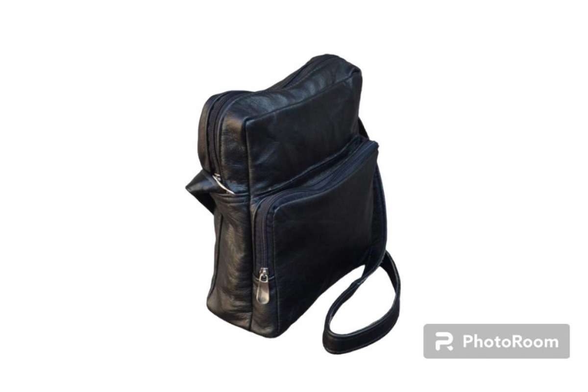 Morral En Cuero Natural  - Cod 191 2