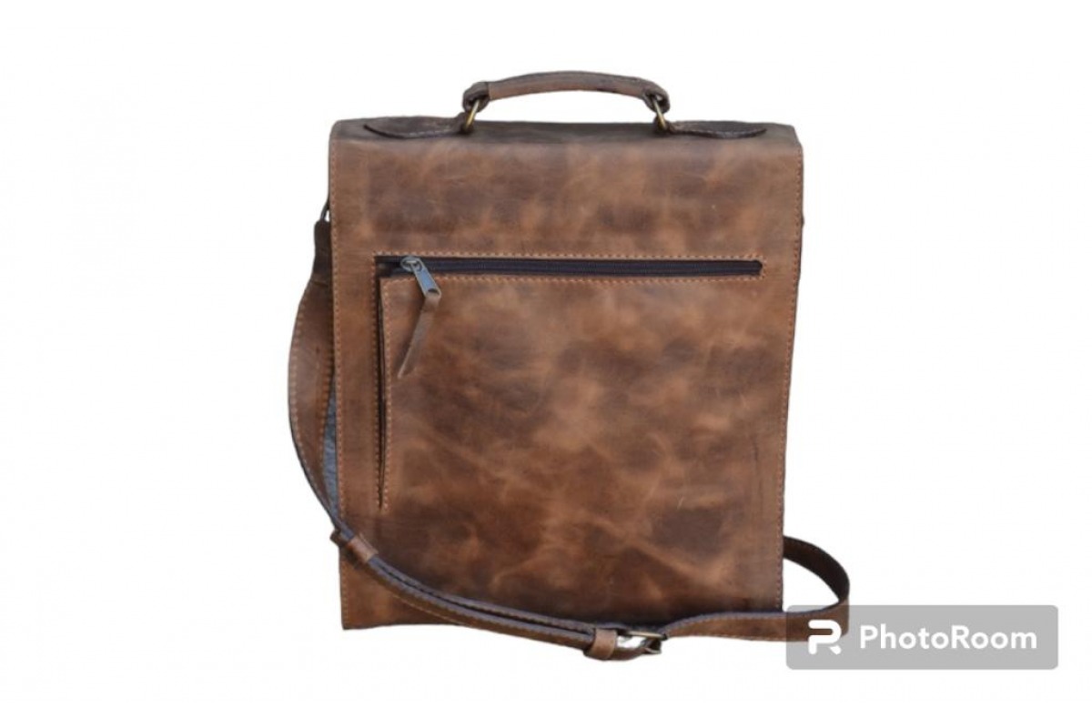Morral  Cuero Natural - Cod 235 3