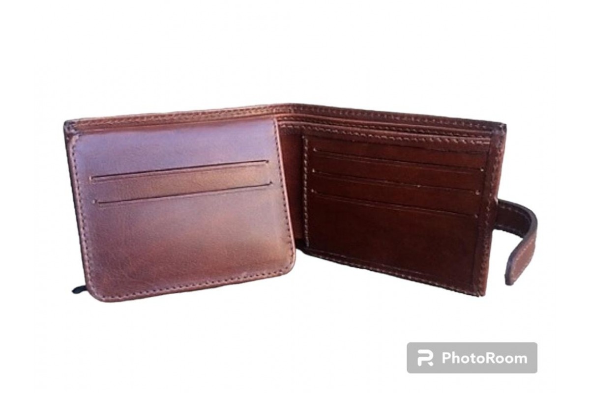 Billetera Cuero Natural - Cod 203 3