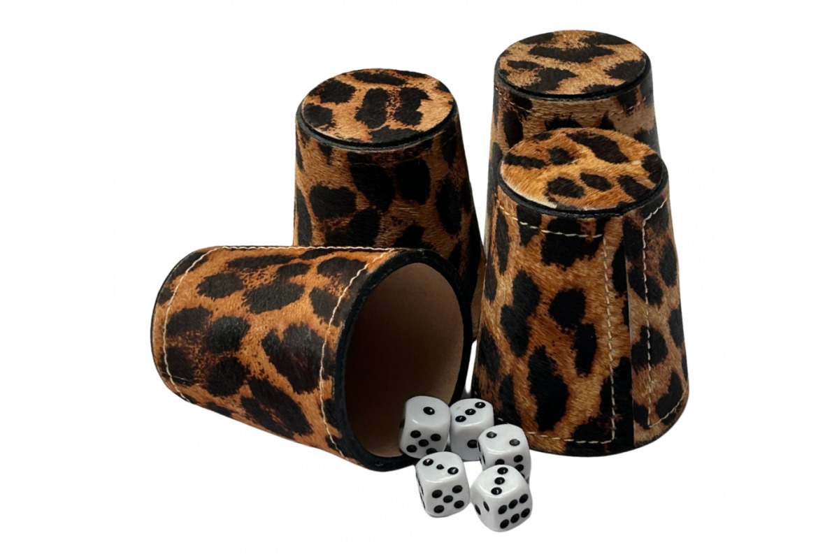Set de Cachos en Cuero Animal Print - Cod 257 3