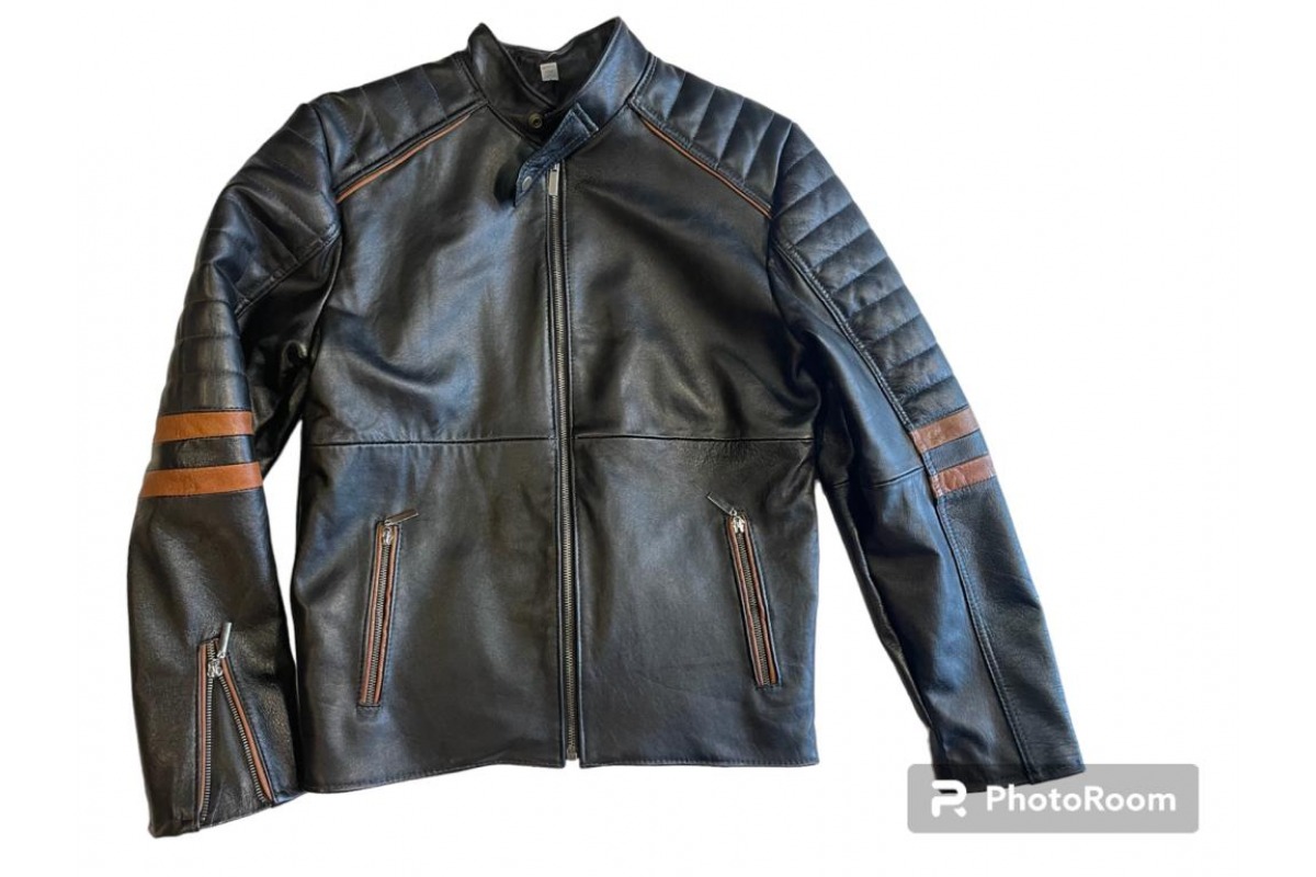 Chaqueta Cuero Natural - Cod 208 1