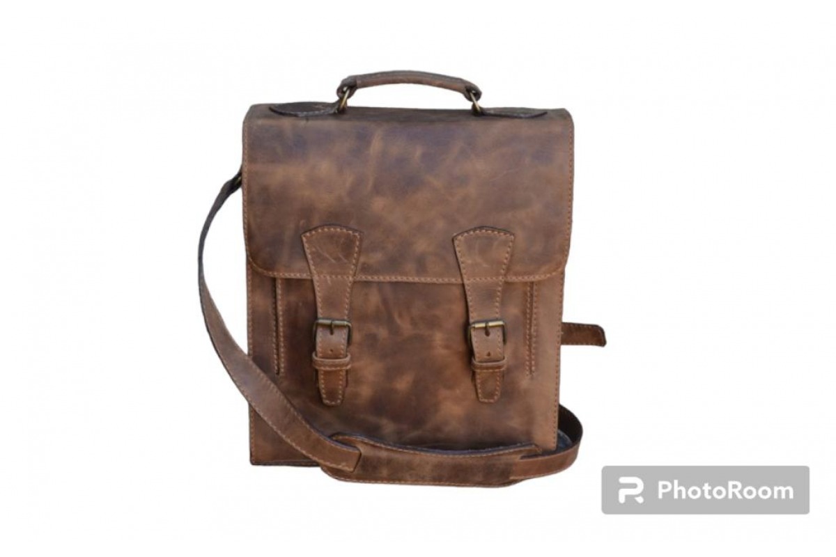 Morral  Cuero Natural - Cod 235 1