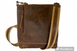 Morral Cuero Natural - Cod 234