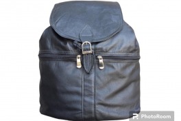 Mochila Cuero Natural Guadalupe - Cod 183