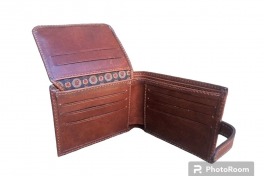 Billetera Cuero Natural - Cod 203