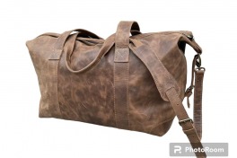 Bolso Cuero Natural - Cod 222