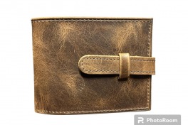 Billetera Cuero Natural - Cod 204