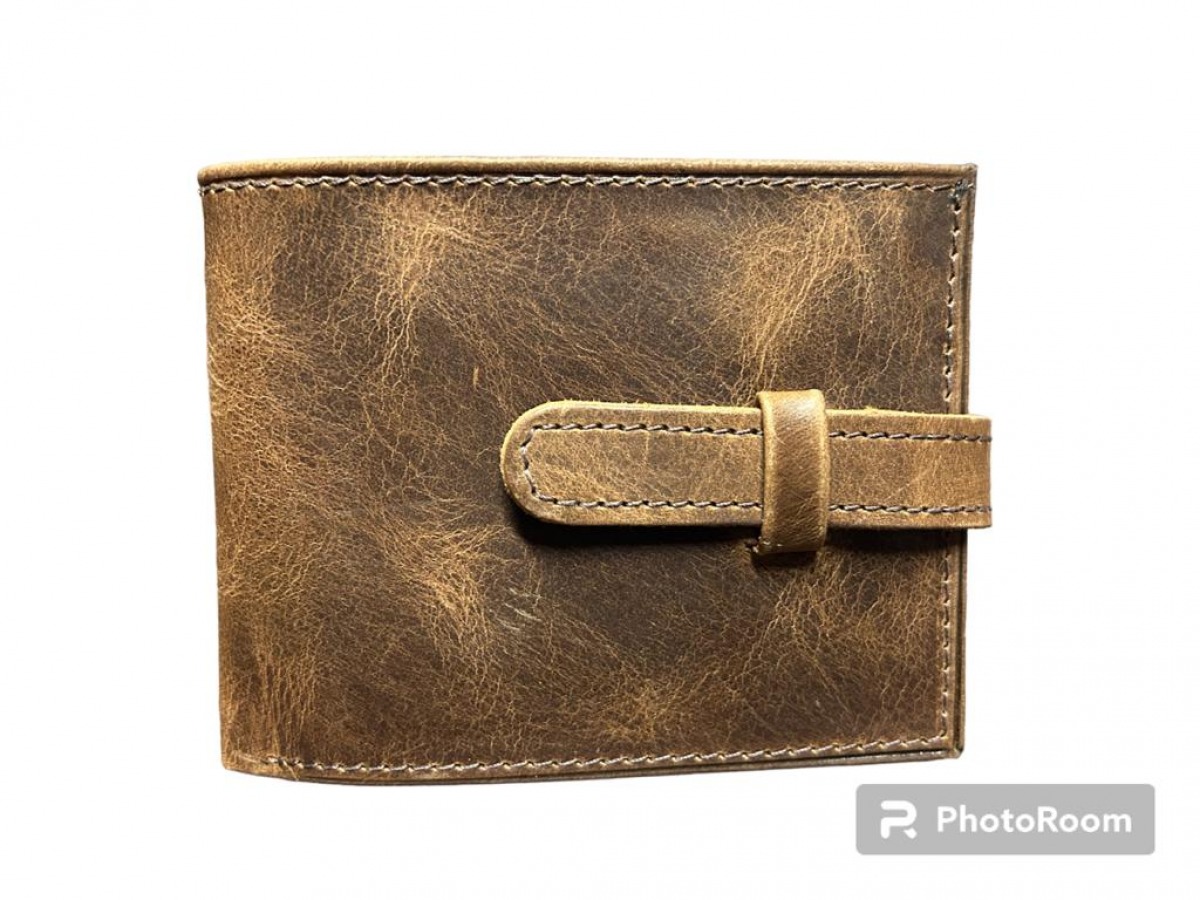 Billetera Cuero Natural - Cod 204
