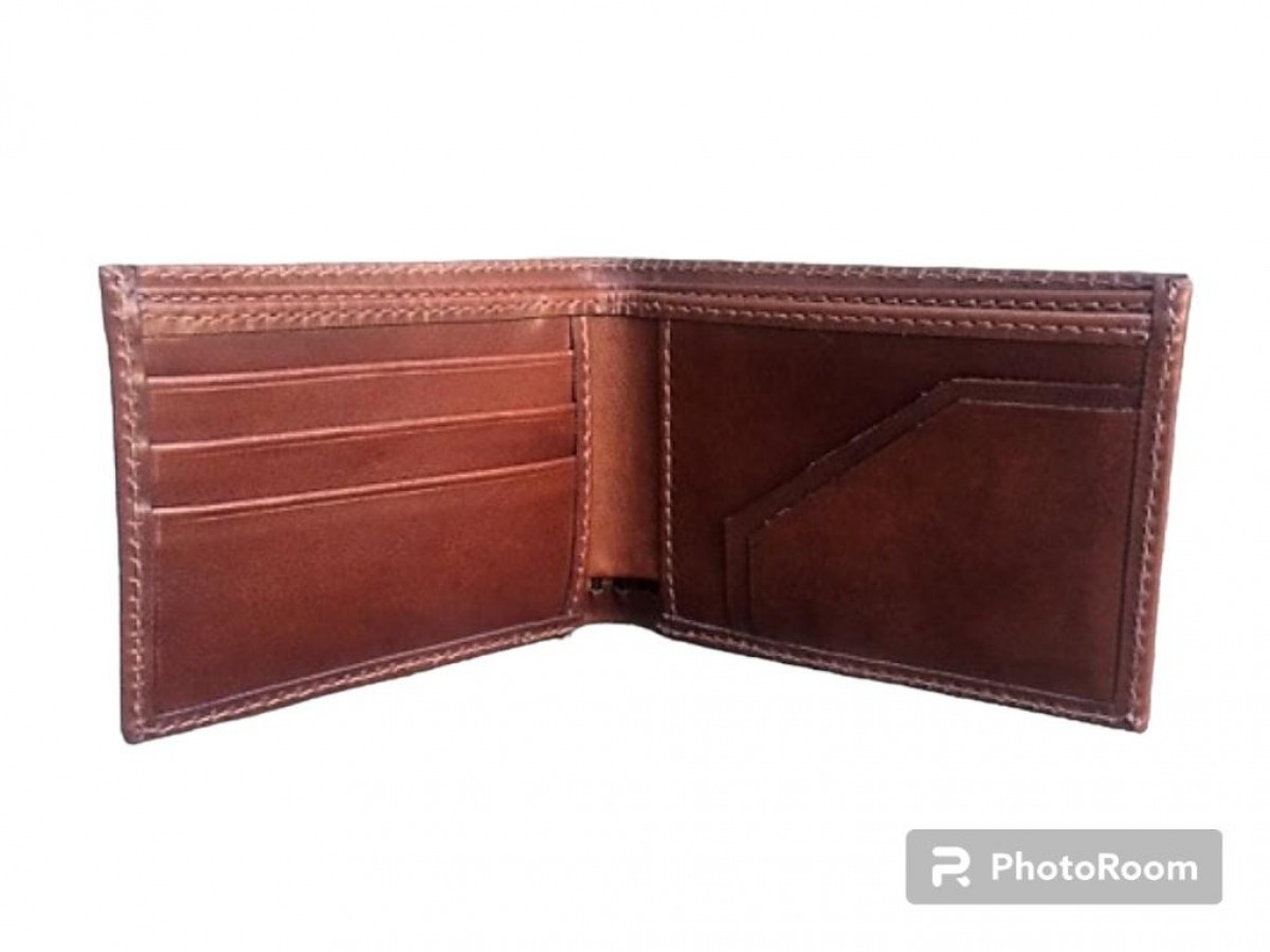 Billetera En Cuero Genuino - Cod 202