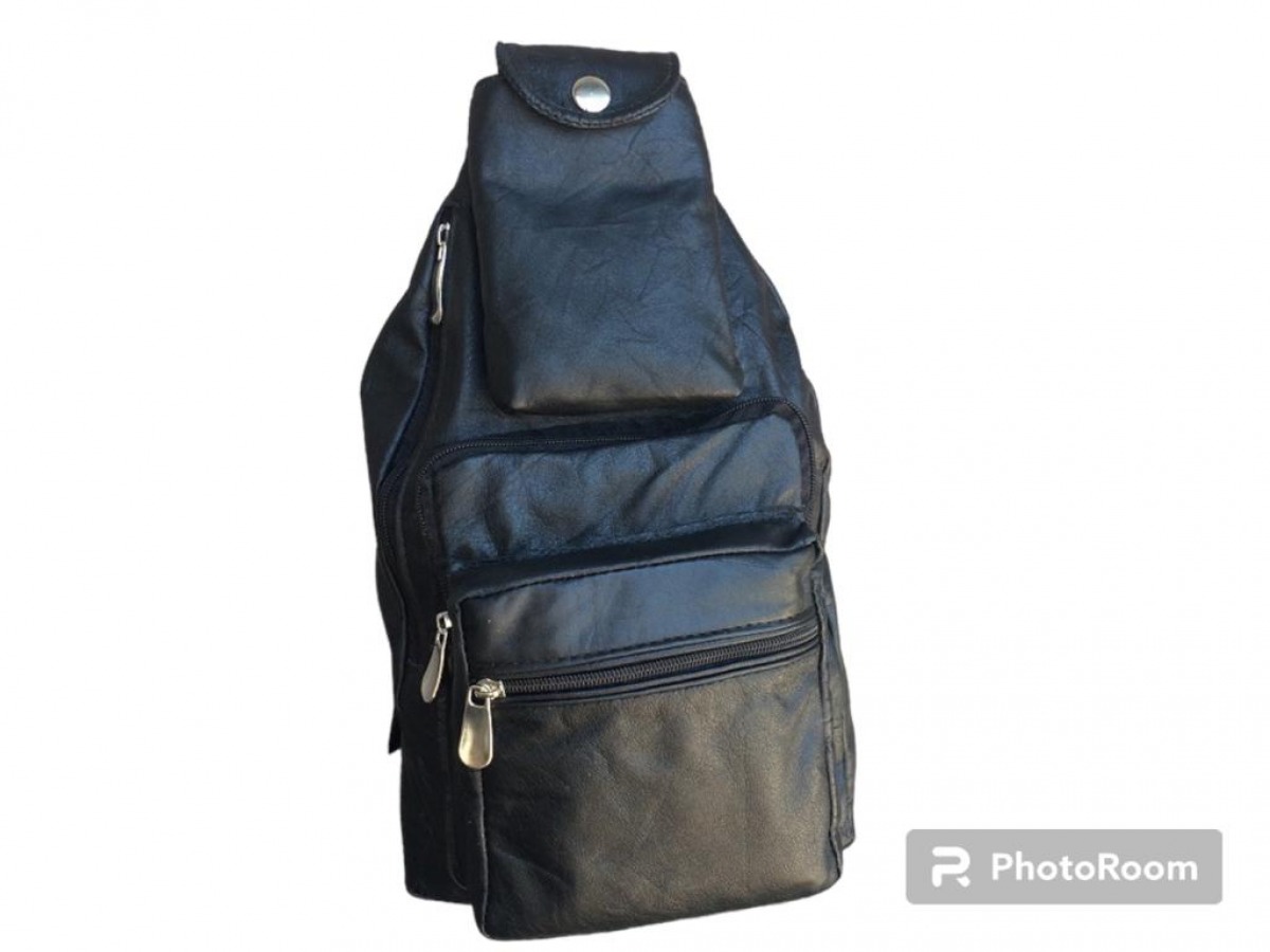 Mochila Cuero Genuino - Cod 159