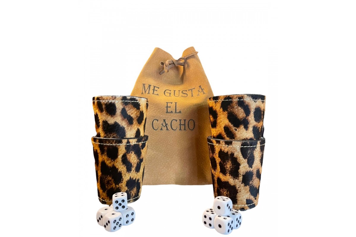 Set de Cachos en Cuero Animal Print - Cod 257 2