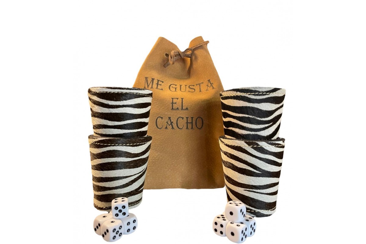 Set de Cachos en Cuero Animal Print - Cod 257 1
