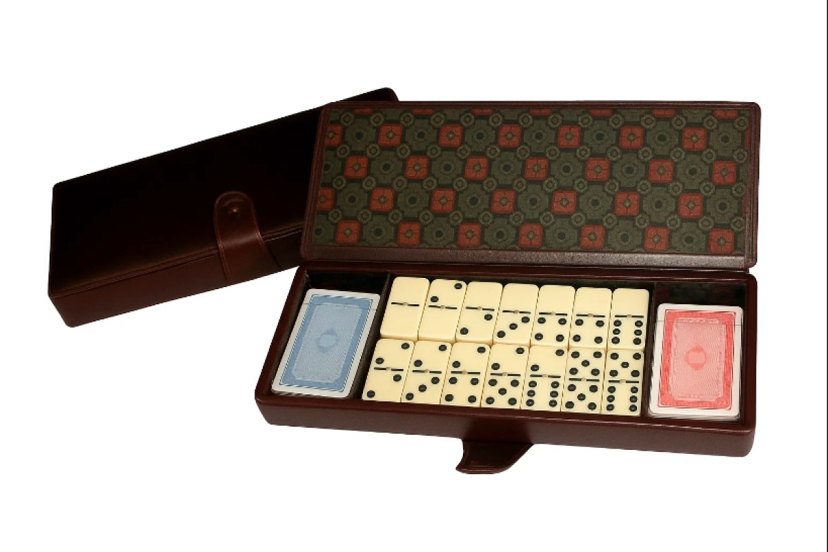 Caja de Dominó con Naipes - Cod 262