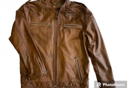 Chaqueta Cuero Hombre- Cod 116