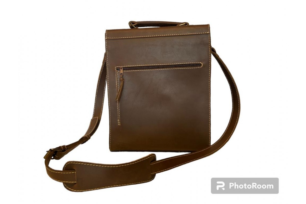 Morral Cuero Natural - Cod 103 2